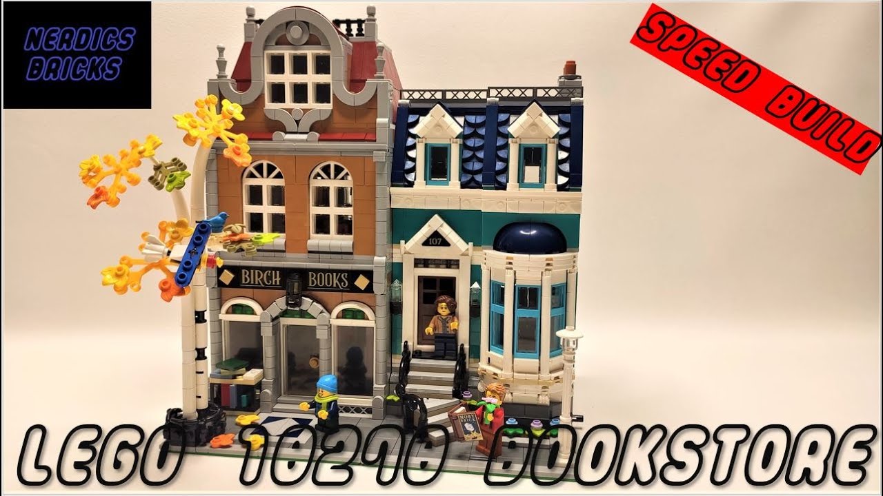 Lego 10270 Bookshop Speed Build