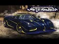 NFS Most Wanted Koenigsegg Agera RS Naraya Mod Gameplay