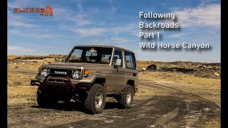 Following Backroads Part 1:  Wild Horse Canyon