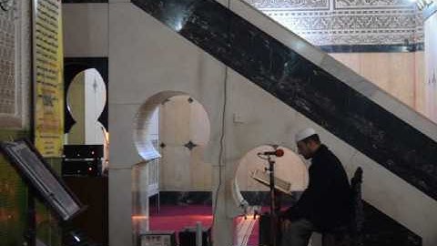 ماتيسر من سورة غافر للقارئ حسن الزبيدي والأذان الأول يرفعه محمود المشهداني في جامع 17 رمضان