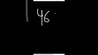 Drawing the number 463 #shorts