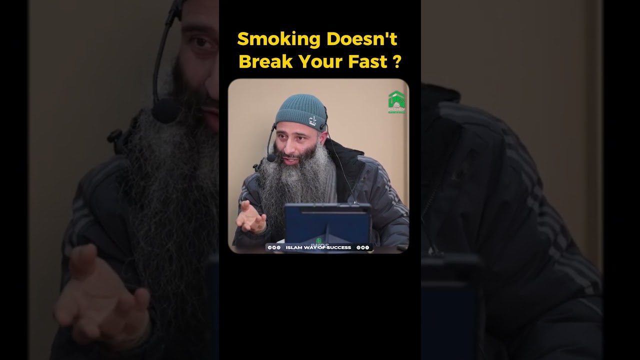 does a cigarette break your fast Does Smoking Break the Fast? #shorts #fast #ramadan