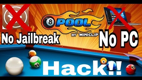 8 Ball Pool UNLIMITED GUIDELINE HACK|No PC No Jailbreak