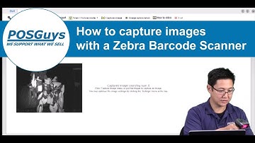 Capture images using a Zebra Barcode Scanner