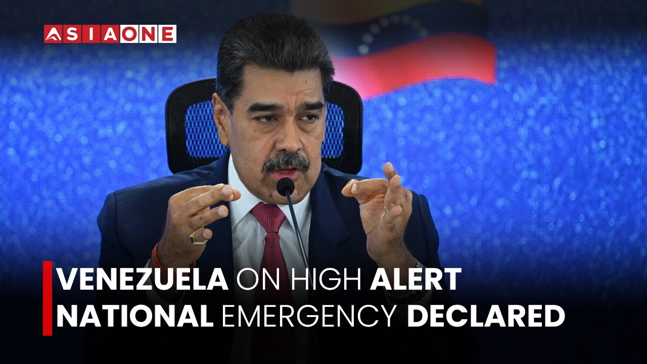Venezuela Declares National Emergency After Explosions in Caracas | Asia One News