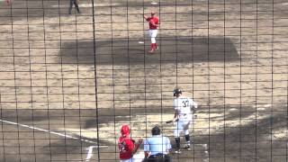 広島カープ 二軍 池ノ内亮介 20140705 7回裏