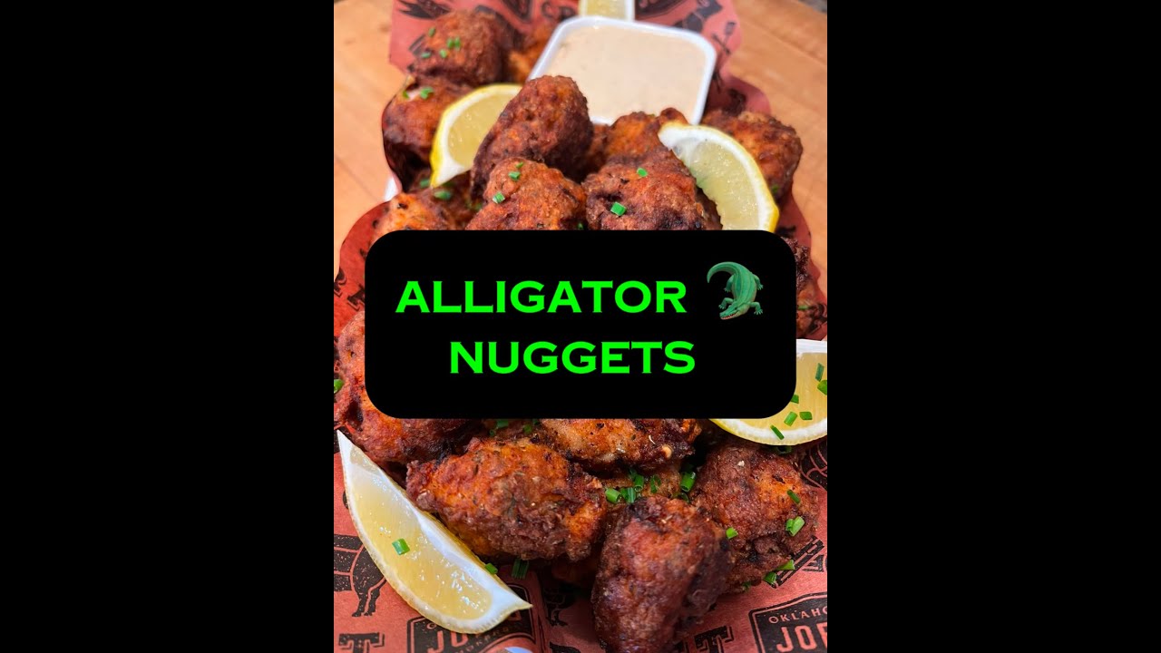Fried Alligator Nuggets: A Wild Game Treat!