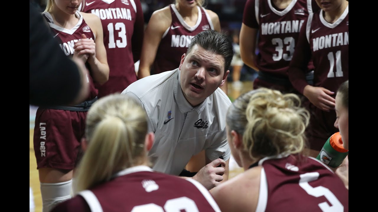 Montana State women drill Lady Griz - Montana head coach Nate Harris following 82-44 loss