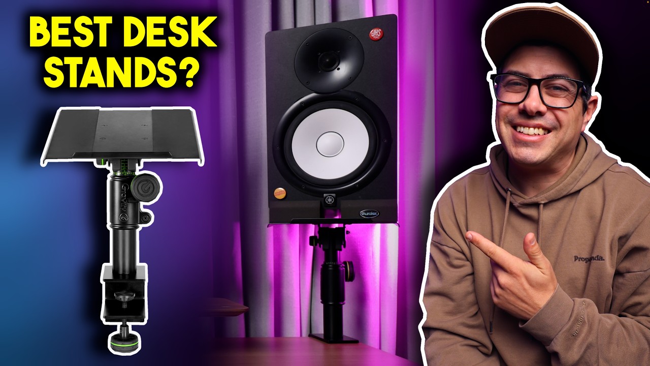 Stop Putting Your Studio Monitors on Your Desk! Gravity SP-3102 Review