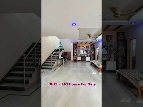 2.10 CR - Duplex House -183 Sq.Yards Fully Furnished House For Sale in BHEL - Call : 8008255468