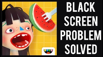 How To Solve Toca Kitchen 2 App Black Screen Problem|| Rsha26 Solutions