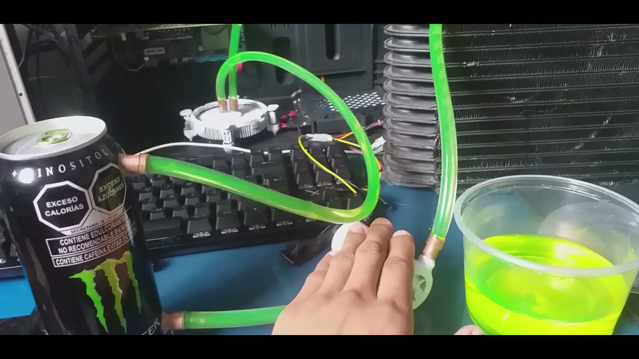 COMO  hacer un BLOQUE  de cpu casero/  para  refrigeracion liquida