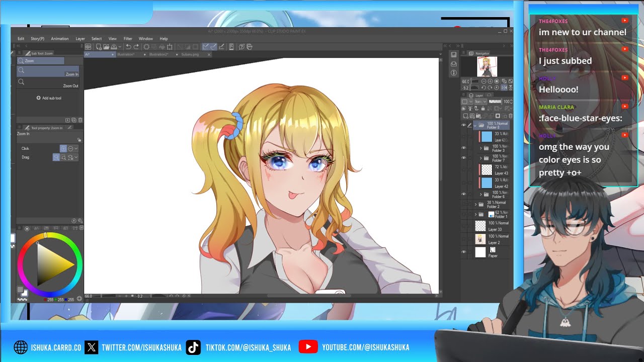 Redrawing My Old Art [3] - YouTube