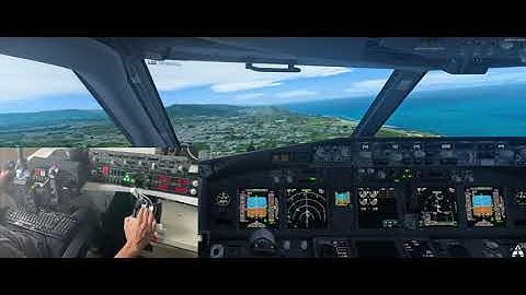 [P3D v5] PMDG 737 NGXu | Landing Rhodes, Greece | Butter Smooth Landing |