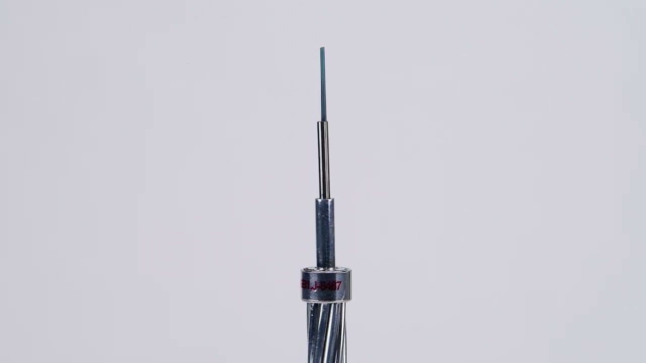 OPGW--Optical Ground Wire--Central Optical Unit Type Optical Unit In The Center Of Cable