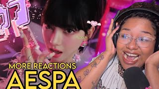 Aespa    hot Mess   forever     My Life  Reaction