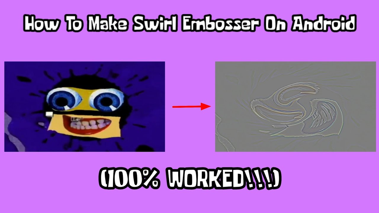 How To Make Swirl Embosser On Android (FIXED/READ IN DESC) YouTube