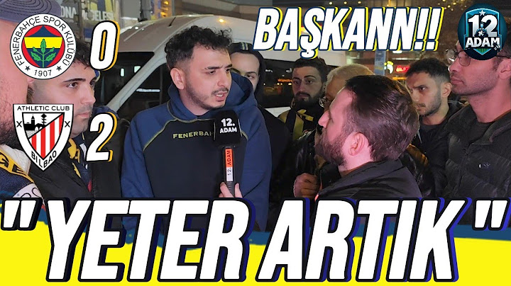 "YETER ARTIK" ATHLETİC BİLBAO 2-0 FENERBAHÇE MAÇ SONU RÖPÖRTAJI BÖLÜM/2