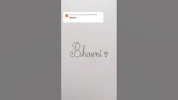 Bhavni ✨ #calligraphy #cursive #handwriting #lettering #penmanship #words #art #satisfying #shorts