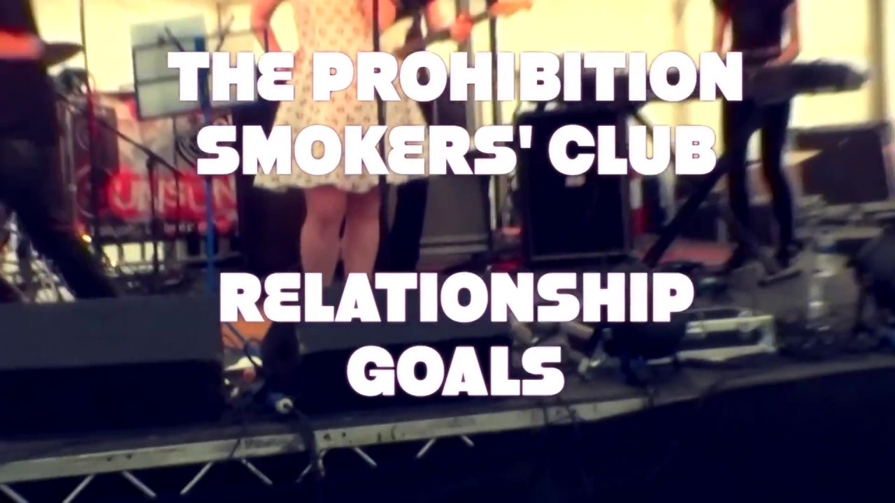 The Prohibition Smoker's Club at Wychwood Festival Relationship Goals