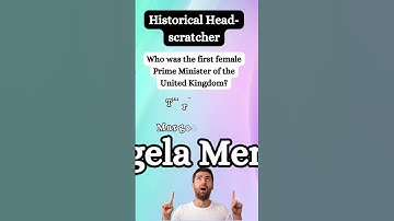 First Female Prime Minister? Brain Teaser Blitz: Crack the Code in Seconds! From @ShortFactWizard