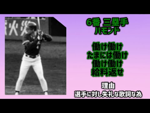 流用できない応援歌で1-9