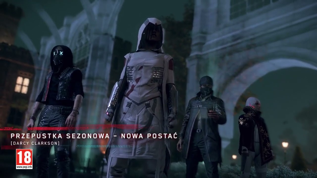 Watch Dogs Legion Dodatek Season Pass DLC Nowe postacie Darcy Clarkson - Assasin Creed