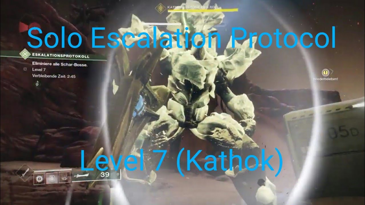 Solo Escalation Protocol Level 7 (Kathok, Roar of Xol)