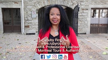 Ruby Roy Old Montreal  Walking Tours & Experiences by an Expert Licensed Local Guide www.rubyroy.ca