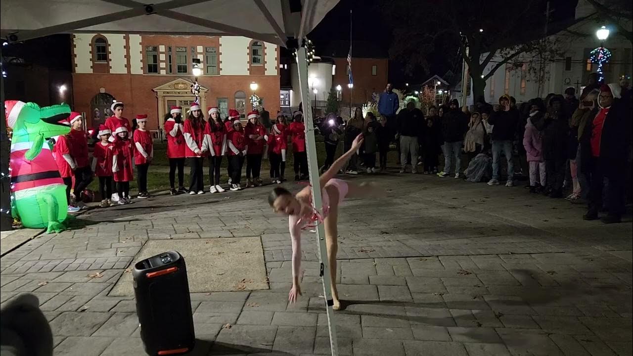 Derby CT Tree Lighting 2023 DANZ MAGIC! YouTube