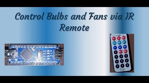 Automation with IR remote and Arduino