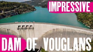 Lac De Vouglans Dam Biggest Lake Jura Franche Comte France