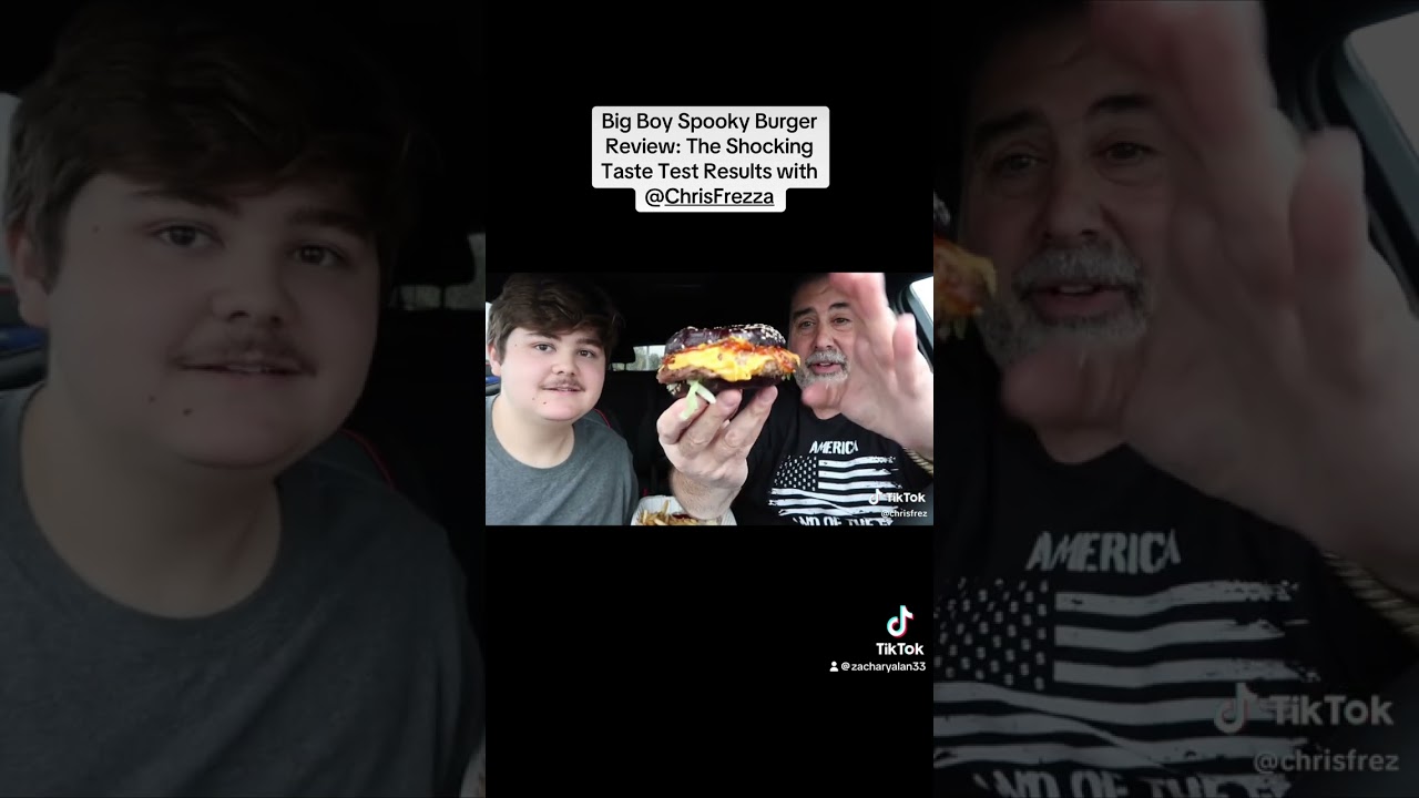 Big Boy Spooky Burger: The Shocking Taste Test Results! With 