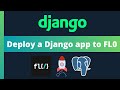 Deploy a django web app to fl0 free