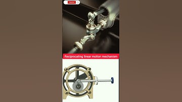 ⚙️ Reciprocating Linear Motion Mechanisms | Automotive Engineering #Shorts