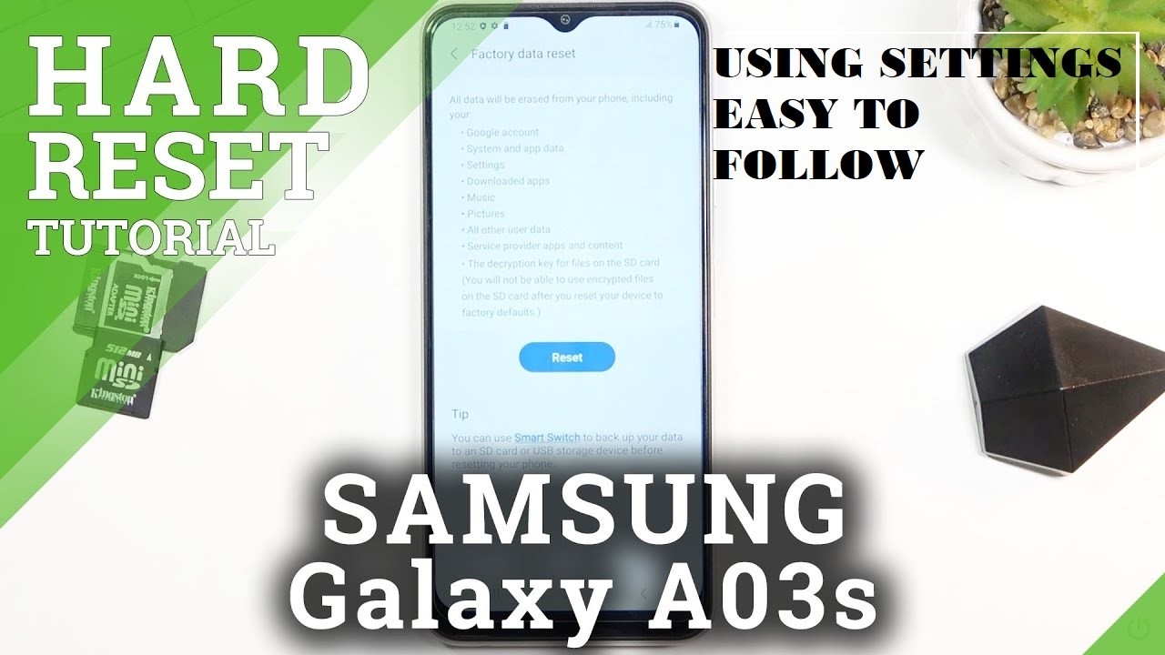 📱 Samsung A03s Format Tutorial (Manual Hard Reset)
