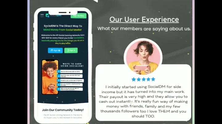 Make Money With Your Social Media Using SocialDM