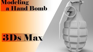 Game asset creation workflow-Part-1 (Modeling a hand bomb in 3ds max)