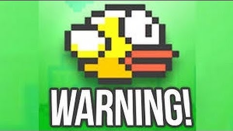 Flappy Bird- DONT PLAY THIS GAME