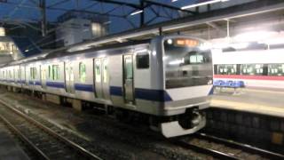 常磐線　E531系　5両　水戸行き（684M) いわき発車