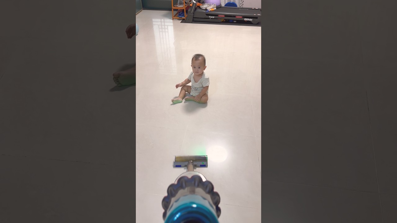 跟小孩一起打掃 #幼兒紀錄 #cute #紀錄 縮圖