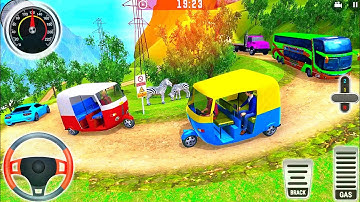 Tuk Tuk Rickshaw / Off-road Tuk Tuk Auto Rickshaw Game - Android Gameplay #2