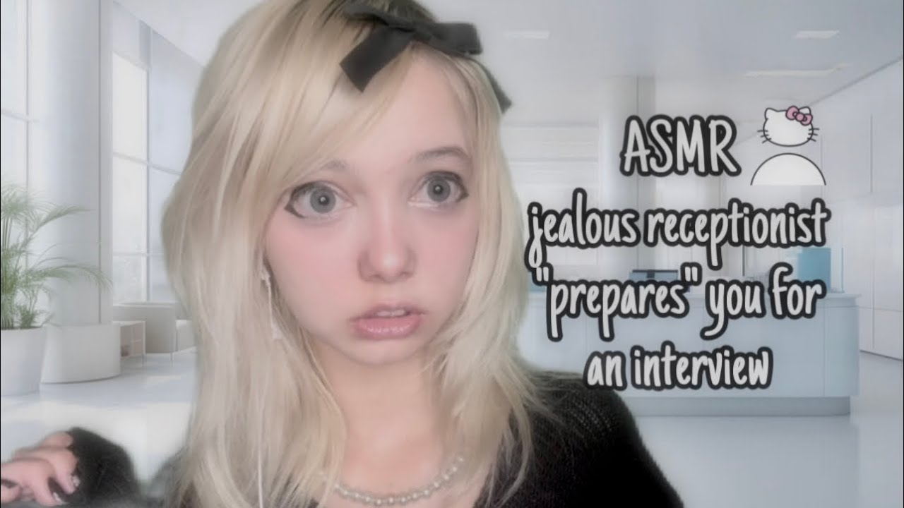 ASMR jealous receptionist 