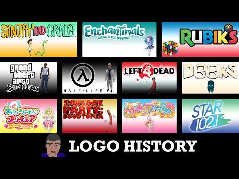 LOGO HISTORY - Rubik's, Half-Life, Left 4 Dead, Enchantimals, Sanjay and Craig & More...