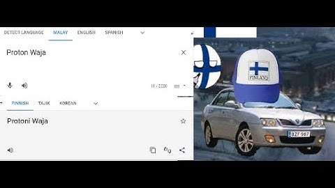 Proton Waja in different language meme (Part 2)