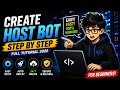 Create Telegram Host Bot (Step by Step) | Full Tutorial 2026 🔥