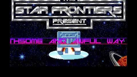 The Star Frontiers Uridium Demo Amiga Demo (1987)