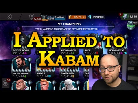 I applied to work for Kabam