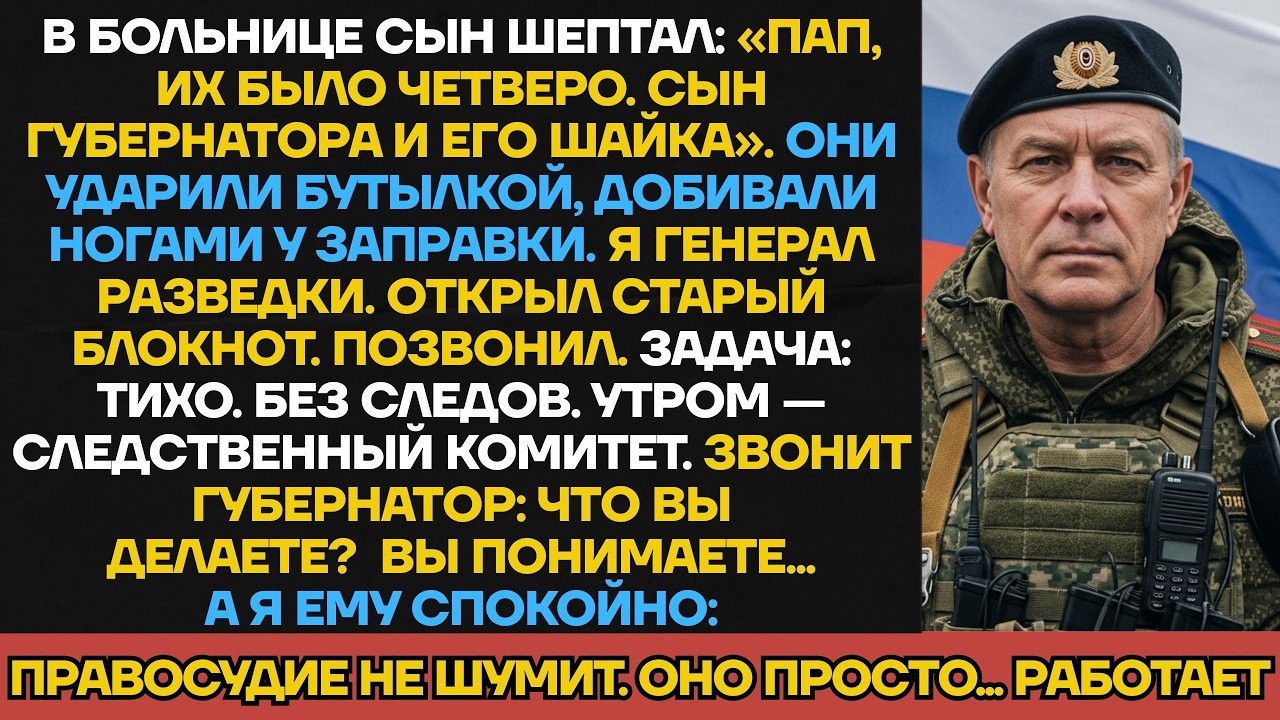 Сын Губернатора Избил Инженера! Генерал Разведки Уничтожил Банду Без Шума — За Сына