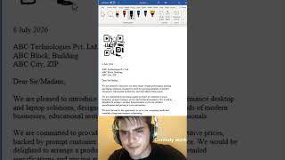 ⚡ Create a QR Code in MS Word in Just 10 Seconds! 🤯 #MSWord #WordTips #MicrosoftWord #Office